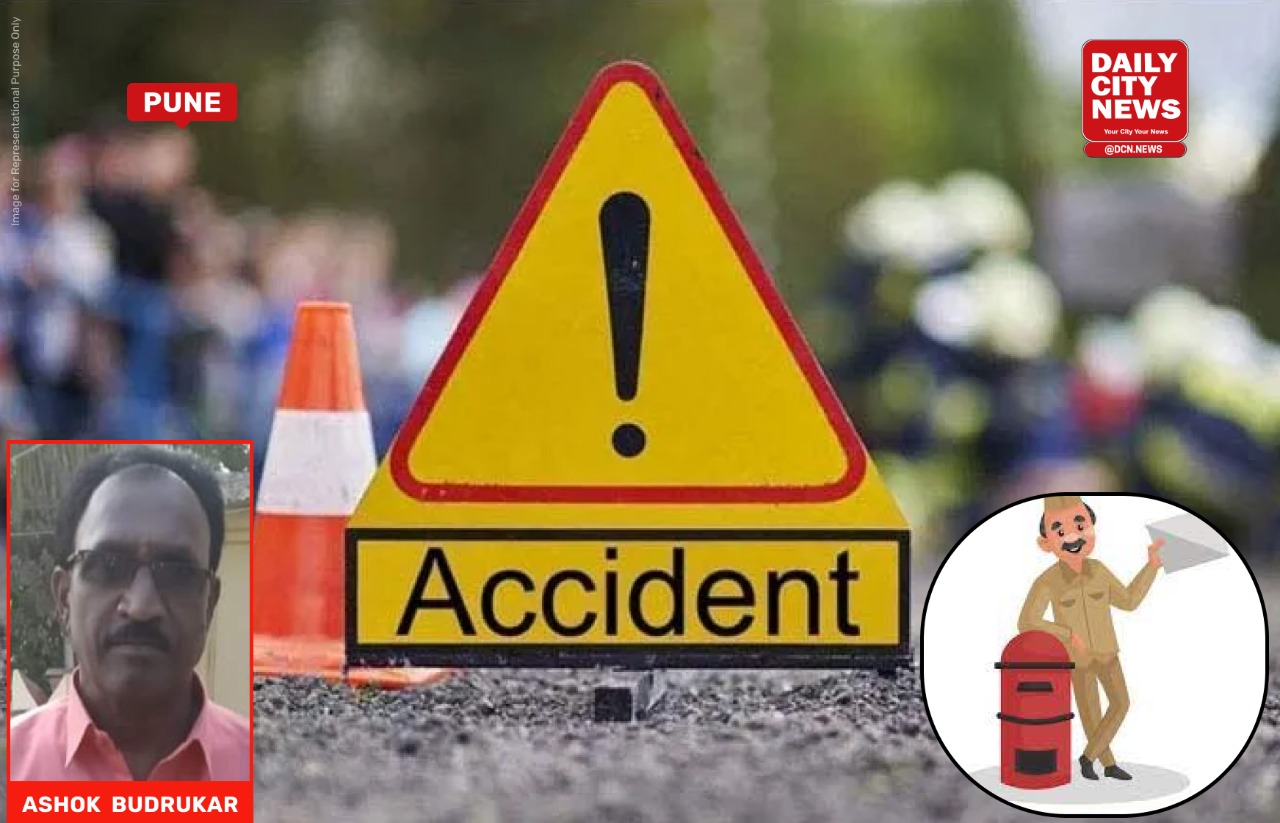 Postman dies in collision with a two-wheeler on the Pune-Satara highway
