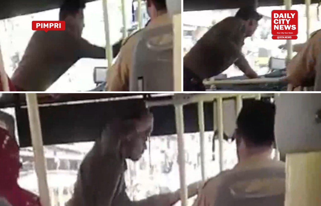 Youth assaults PMPML bus driver over minor dispute; Video of the entire incident goes viral on social media