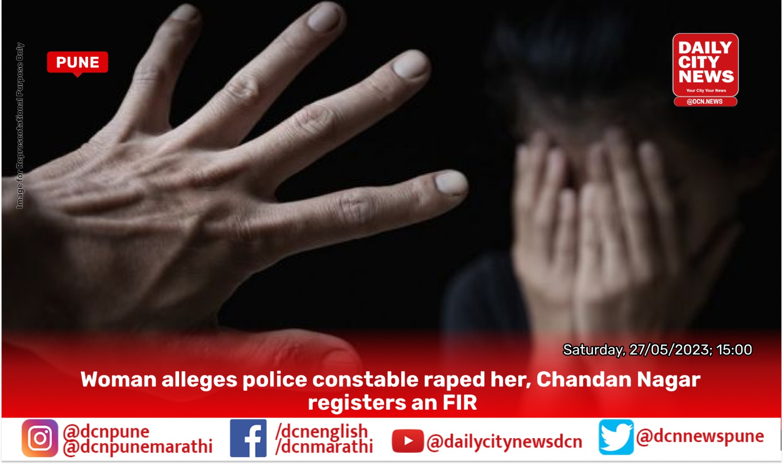Woman alleges police constable raped her, Chandan Nagar registers an FIR